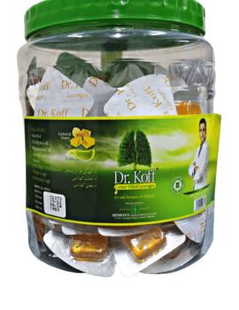Dr. Koff Lozenges CF (Honey & Lemon) Jar