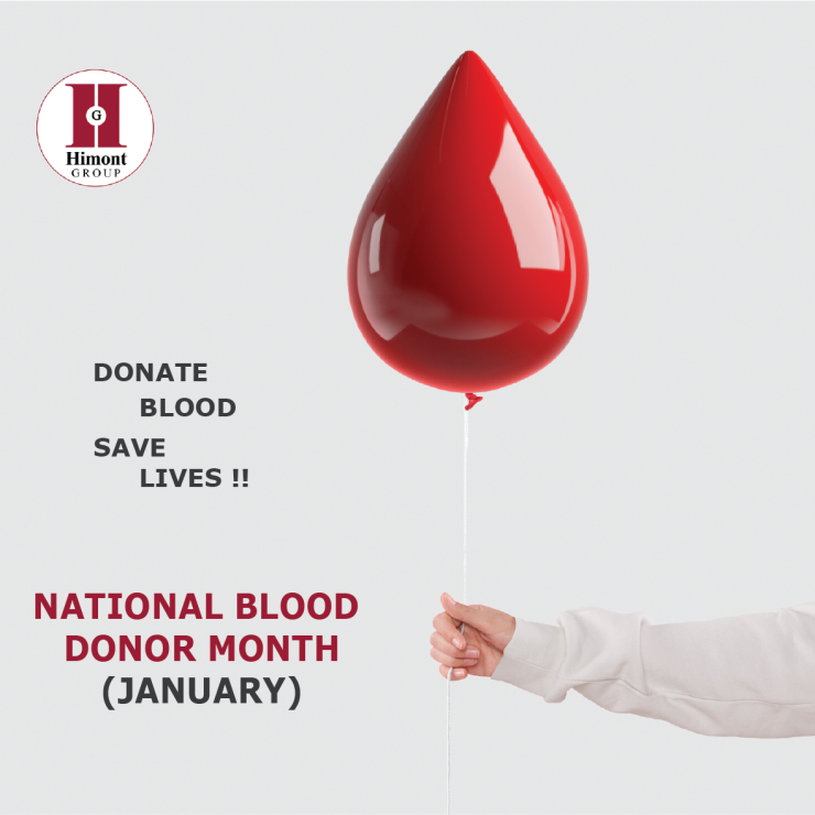 National Blood Donor Month – January